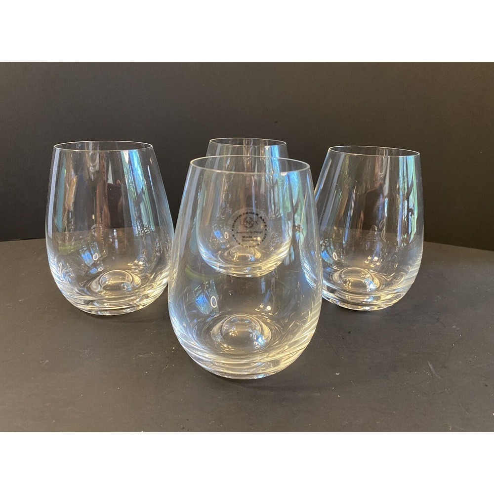 Lenox‎ Tuscany Classic Stemless  Wine Glasses Set of 4